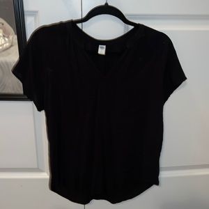 Black dress short sleeve shirt